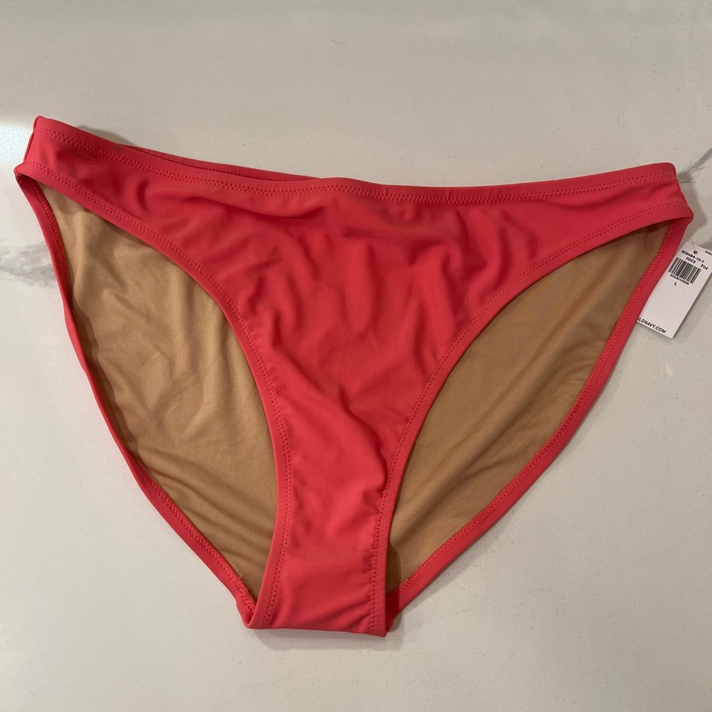 Old Navy - NWT Coral Bikini Bottom